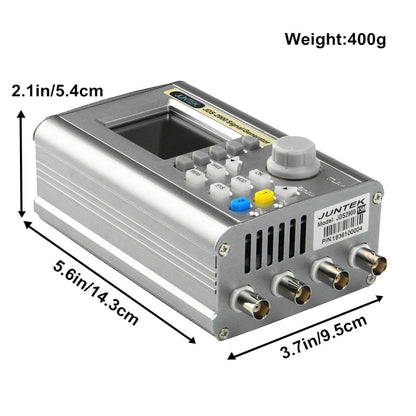 JUNTEK Programmable Dual-Channel DDS Function Arbitrary Waveform Signal Generator, Frequency: 15MHz(EU Plug) - Other Tester Tool by buy2fix | Online Shopping UK | buy2fix