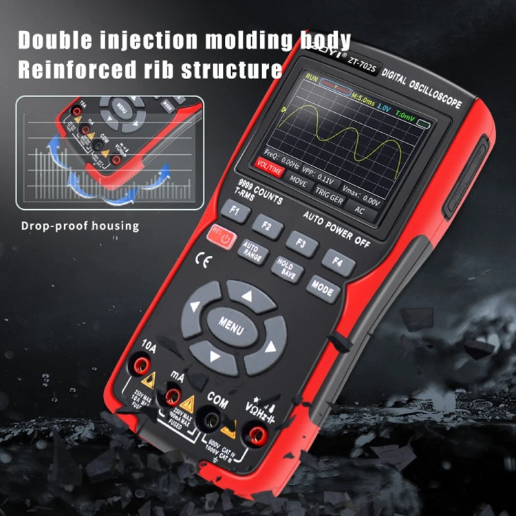 ZOYI Color Screen Multifunctional Handheld Digital Oscilloscope Multimeter(English) - Digital Multimeter by ZOYI | Online Shopping UK | buy2fix