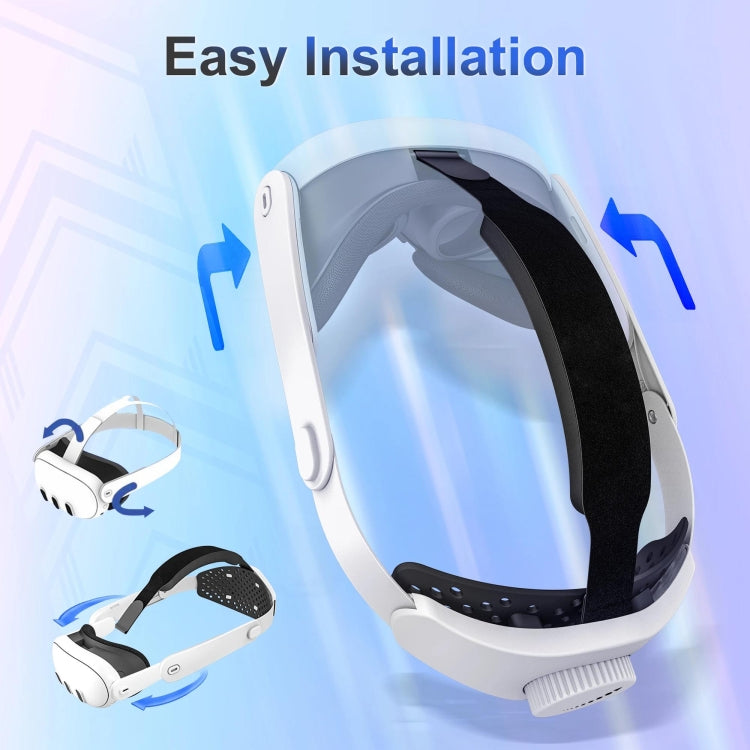 For Meta Quest 3 / 3S DEVASO Elite Headwear VR Glasses Headband - VR Accessories by DEVASO | Online Shopping UK | buy2fix