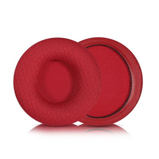 For JBL Tune 600BTNC / T500BT / T450BT 1pair Earphone Cushion Cover Earmuffs Replacement Earpads, Color: Red  Mesh - Earmuff & Pad by buy2fix | Online Shopping UK | buy2fix