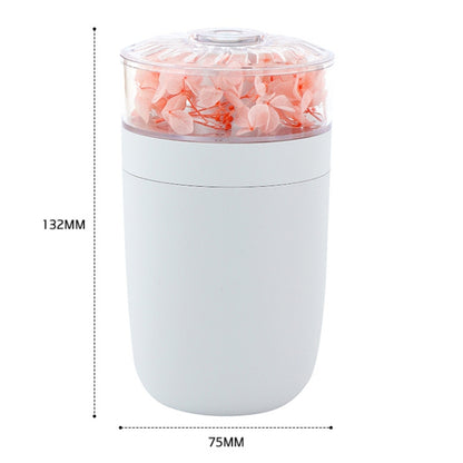 230ml Flower Air Humidifier USB Home Car Aroma Humidifier With Colorful Ambient Light(Pink) - Air Purifiers & Accessories by buy2fix | Online Shopping UK | buy2fix