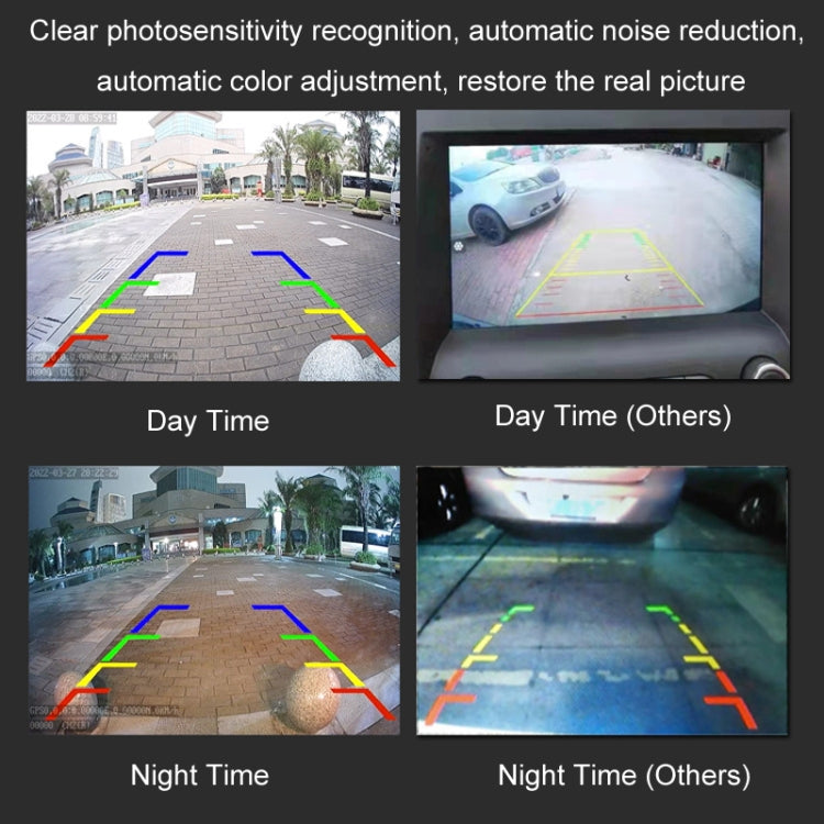 Car AHD Rear View High Definition Night Vision Reversing Camera, Specifications: CCD 4 Lights - Rear View Cameras by buy2fix | Online Shopping UK | buy2fix