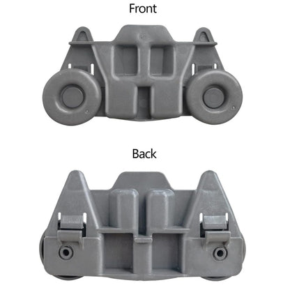 4pcs /Pack W10195416 Lower Dishwasher Wheel Part For Maytag / KitchenAid / Whirlpool / Kenmore Dish Rack(Gray) - Dish Washers & Accessories by buy2fix | Online Shopping UK | buy2fix