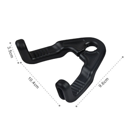 1pair Hidden Car Headrest Storage Hooks Car Seat Hook(Black) - Seat Accessories by buy2fix | Online Shopping UK | buy2fix