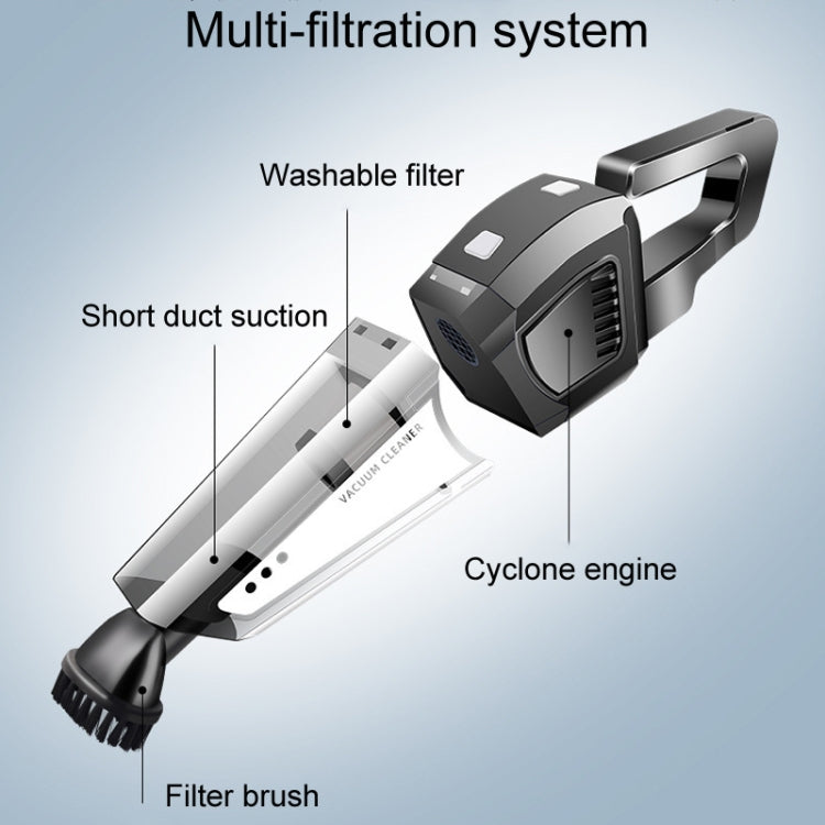 Portable Handheld Powerful Car Vacuum Cleaner, Style: Wireless Model - Vacuum Cleaner by buy2fix | Online Shopping UK | buy2fix