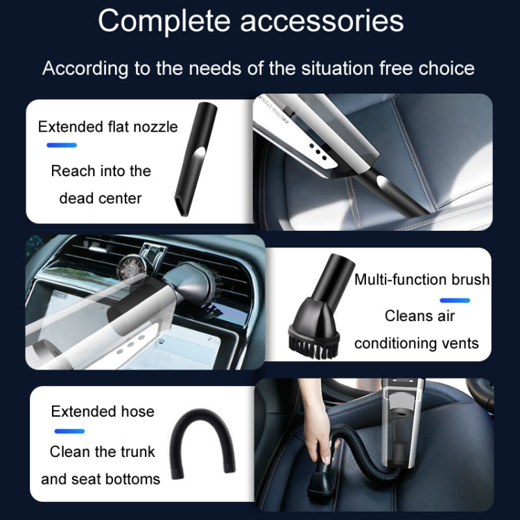 Portable Handheld Powerful Car Vacuum Cleaner, Style: Wireless Model - Vacuum Cleaner by buy2fix | Online Shopping UK | buy2fix