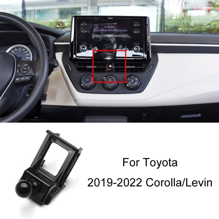 For Toyota Car Air Outlet Phone Holder Base, Model: 19-22 Corolla/Levin - Special Car Holders by buy2fix | Online Shopping UK | buy2fix