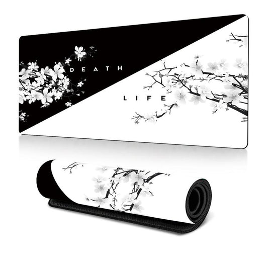 300x800x2mm Ink Painting Cherry Blossom Rubber Non-Slip Mouse Pad Desk Mat(Pattern 9) - Mouse Pads by buy2fix | Online Shopping UK | buy2fix