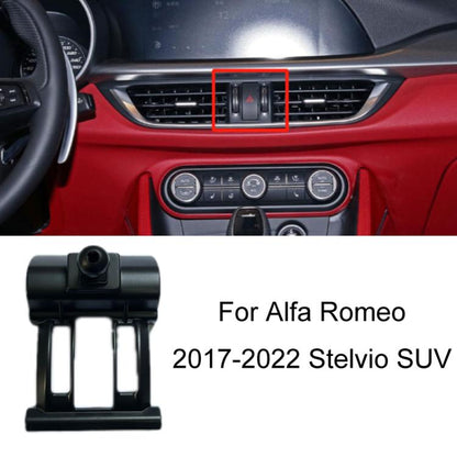 For Alfa Romeo Car-Mounted Special Mobile Phone Navigation Bracket Base(17-22 Stelvio SUV) - Special Car Holders by buy2fix | Online Shopping UK | buy2fix