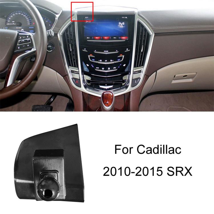 For Cadillac Car Special Mobile Phone Navigation Bracket Base, Model: 10-15 SRX - Special Car Holders by buy2fix | Online Shopping UK | buy2fix