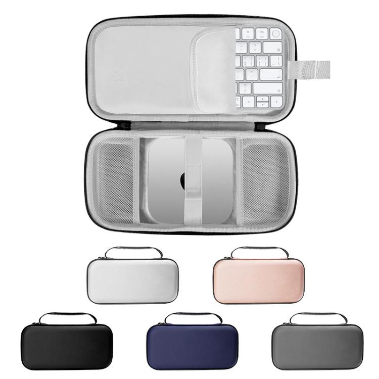 For Mac Mini M4 / M4 Pro  Storage Bag Carrying Case Can Store Keyboard, Mouse(Gray) - MINI PC Accessories & Gadgets by buy2fix | Online Shopping UK | buy2fix