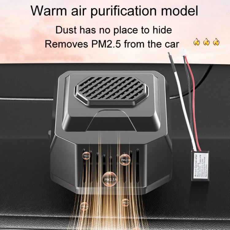 Car Heater Multifunctional Defrosting And Defogging Car Heating Warmer, Style: 24V Purificatioan Model - Heating & Fans by buy2fix | Online Shopping UK | buy2fix