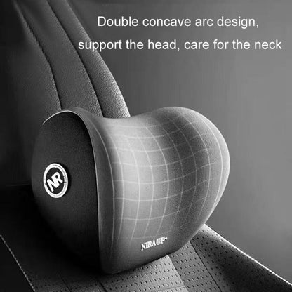 Car Mmemory Foam Support Driving Cushion, Color: Gray Lumbar Support - Seat Accessories by buy2fix | Online Shopping UK | buy2fix