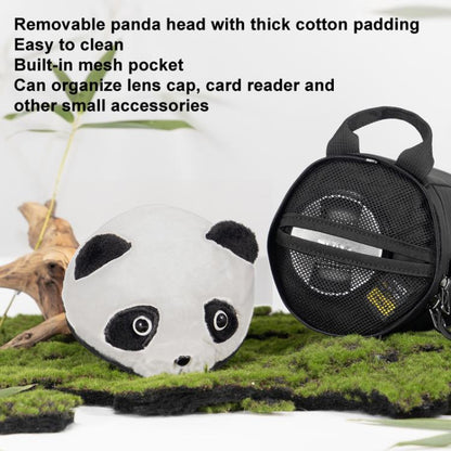 Cwatcun D162 Small Camera Lens Cylinder Cartoon Panda Camera Lens Protective Cover - Lens Bag by Cwatcun | Online Shopping UK | buy2fix