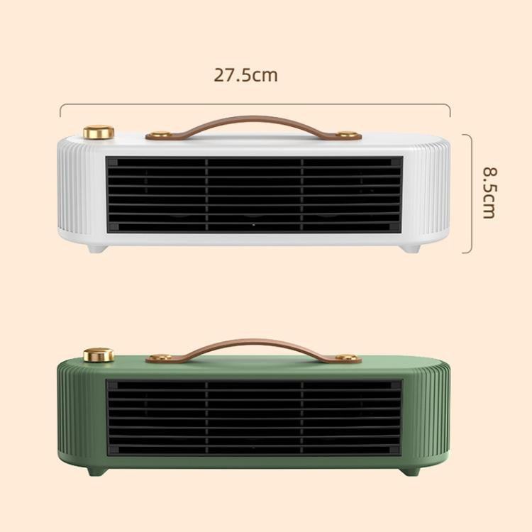 FS007 800W Home Desktop Heater Large Area PTC Heating Device, Spec: US Plug(White) - Electric Heaters by buy2fix | Online Shopping UK | buy2fix