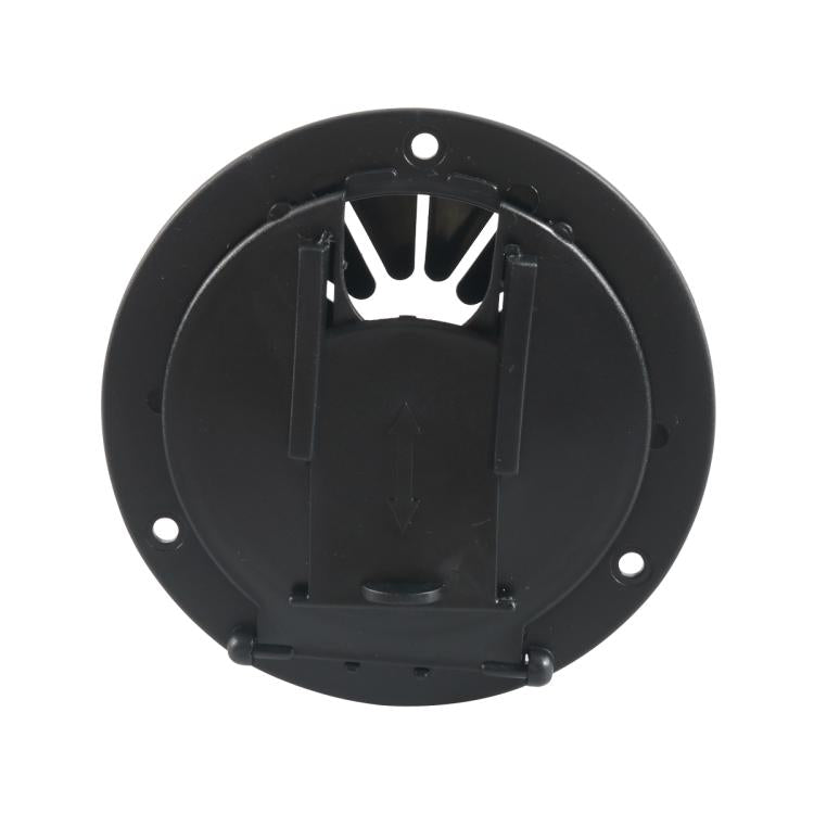 Yacht RV Round Wire Hatch Storage Box(Black) - Marine Accessories & Parts by buy2fix | Online Shopping UK | buy2fix