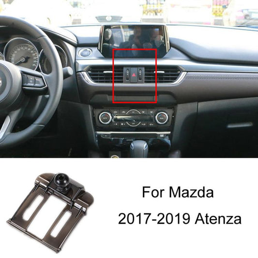 For Mazda Car-Mounted Special Mobile Phone Navigation Bracket Base, Model: 17-19 Atenza - Special Car Holders by buy2fix | Online Shopping UK | buy2fix