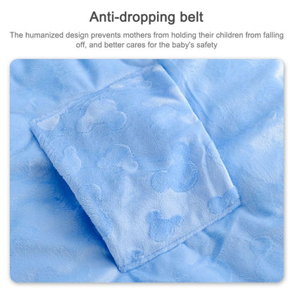 Autumn and Winter Models Thicken Baby Sleeping Bag Cartoon Embroidery Baby Stroller Accessories(Blue) - Sleeping Bag by buy2fix | Online Shopping UK | buy2fix
