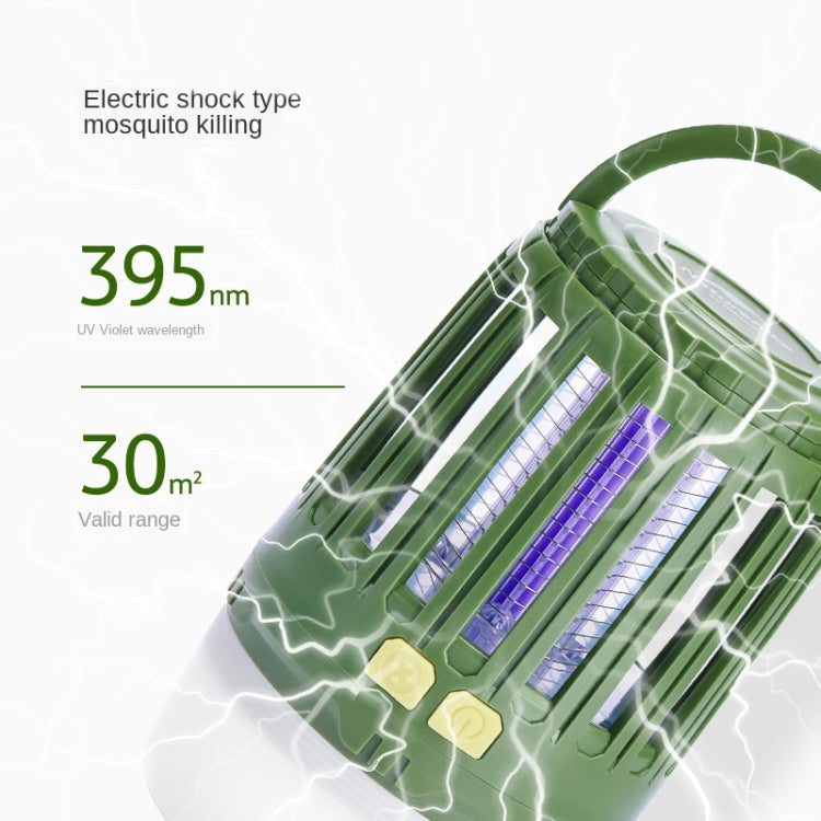 Naturehike NH20ZM003 Multi-functional Mosquito Killer Outdoor Super Bright USB Rechargeable LED Tent Camp Light(Green) - Camping Lighting by Naturehike | Online Shopping UK | buy2fix