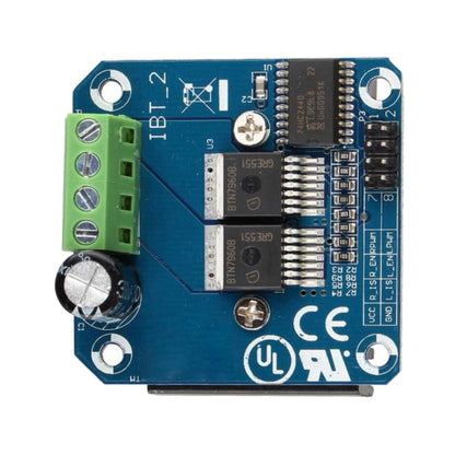 LDTR-WG0247 H-Bridge PWM Semiconductor Double BTS7960B DC 43A Stepper Motor Driver (Blue) - Boards & Shields by buy2fix | Online Shopping UK | buy2fix