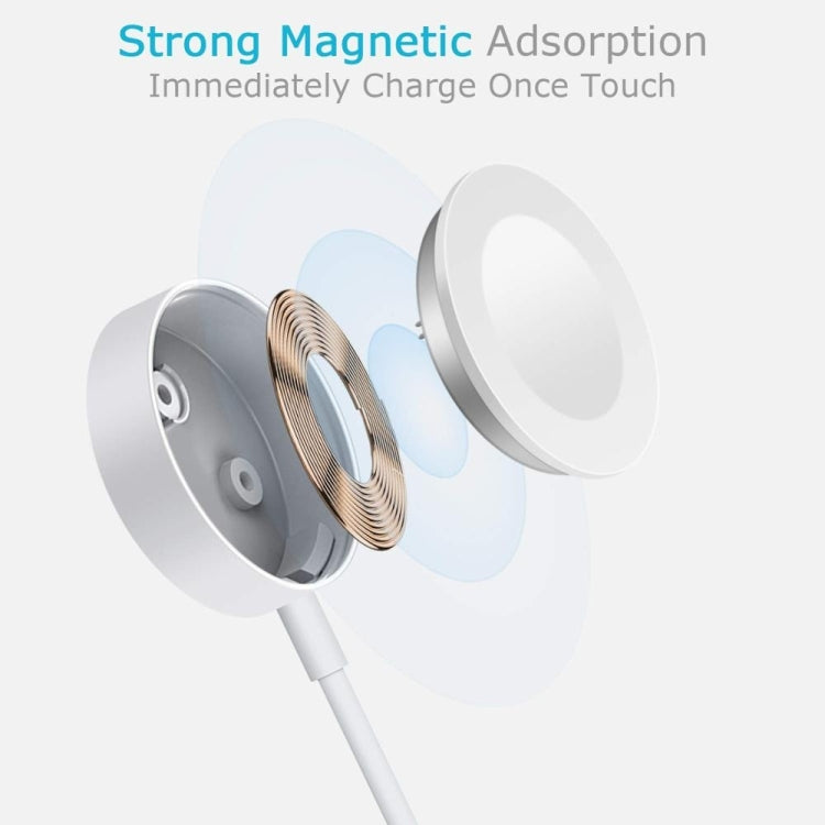 2m Type-C Universal Portable Magnetic Wireless Charger for Apple Watch Series Ultra & 8 & 7 & 6 & 5 & 4 & 3 & 2 - Charger / Holder by buy2fix | Online Shopping UK | buy2fix