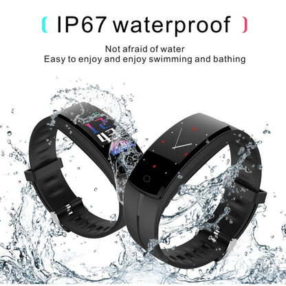 QS100 0.96 inches TFT Color Screen Smart Bracelet IP67 Waterproof, Support Call Reminder /Heart Rate Monitoring /Sleep Monitoring /Sedentary Reminder /Blood Pressure Monitoring (Blue) - Smart Wear by buy2fix | Online Shopping UK | buy2fix