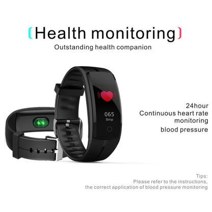 QS100 0.96 inches TFT Color Screen Smart Bracelet IP67 Waterproof, Support Call Reminder /Heart Rate Monitoring /Sleep Monitoring /Sedentary Reminder /Blood Pressure Monitoring (Blue) - Smart Wear by buy2fix | Online Shopping UK | buy2fix