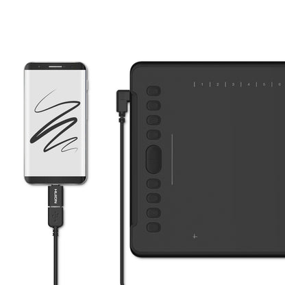 HUION H1161 5080 LPI Touch Strip Art Drawing Tablet for Fun, with Battery-free Pen & Pen Holder - Consumer Electronics by HUION | Online Shopping UK | buy2fix