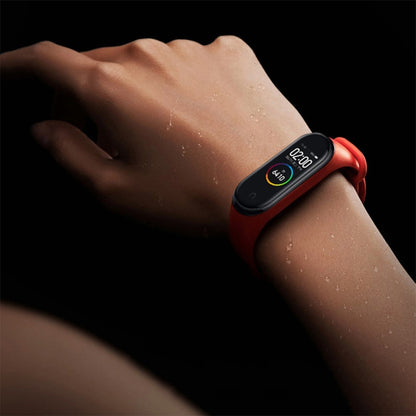 Pure Color Soft TPU  Watch Bands for Xiaomi Mi Band 4, Host Not Included(Black) - Smart Wear by buy2fix | Online Shopping UK | buy2fix