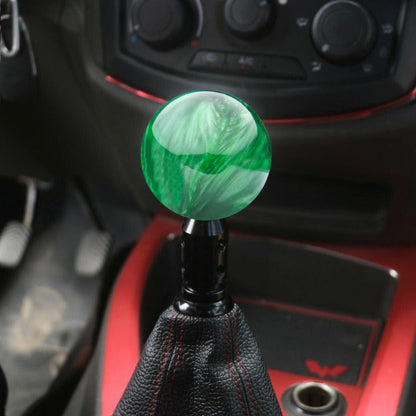 Car Modified Marble Star Gear Head Shifter Cover with Adapter (Green) - In Car by buy2fix | Online Shopping UK | buy2fix