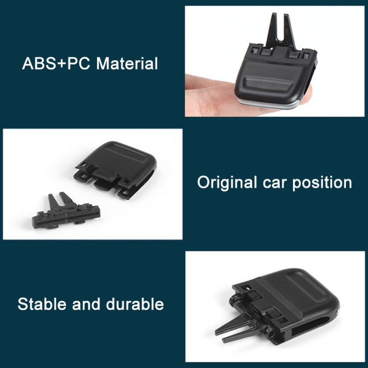 For Porsche Macan Left Driving Car Left and Right Air Conditioning Air Outlet Paddle 95B819702D-1 - Air Conditioning System by buy2fix | Online Shopping UK | buy2fix