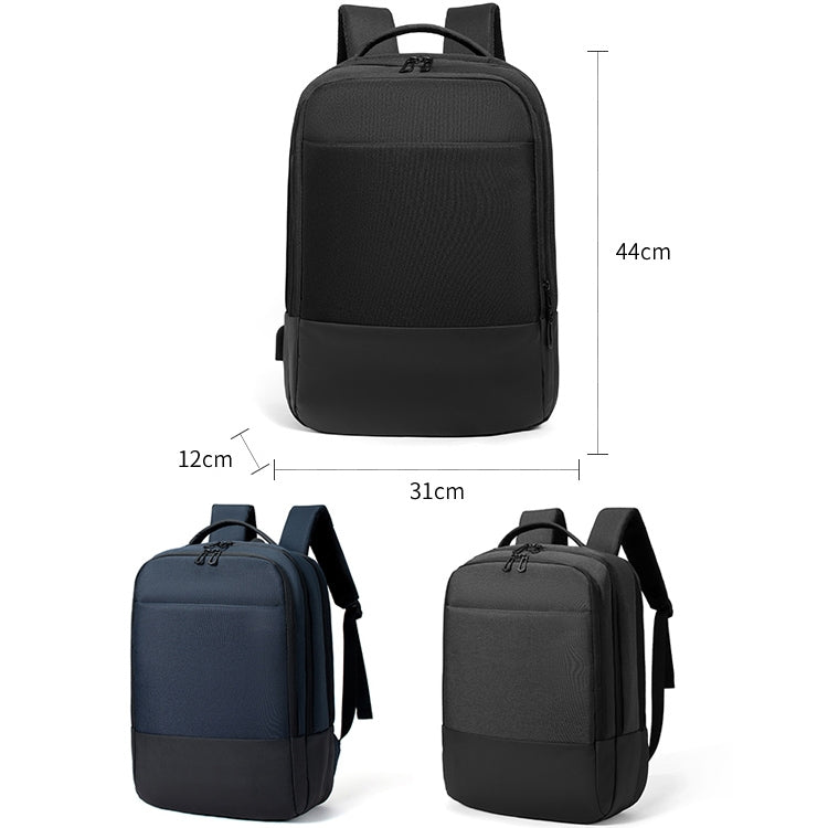 cxs-618 Multifunctional Oxford Laptop Bag Backpack (Black) - Backpack by buy2fix | Online Shopping UK | buy2fix