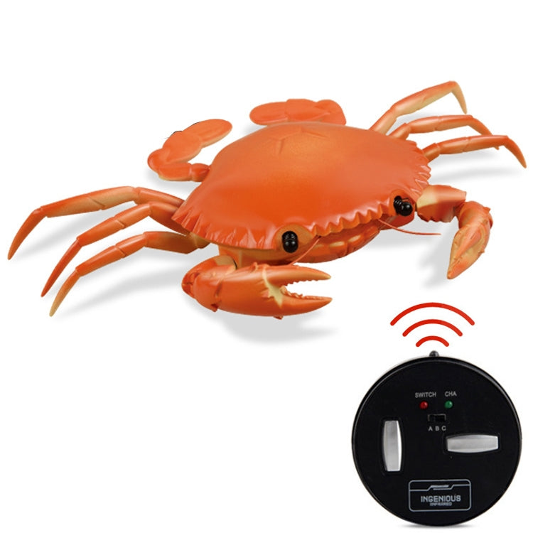 9995 Infrared Sensor Remote Control Simulated Crab Creative Children Electric Tricky Toy Model (Yellow) -  by buy2fix | Online Shopping UK | buy2fix