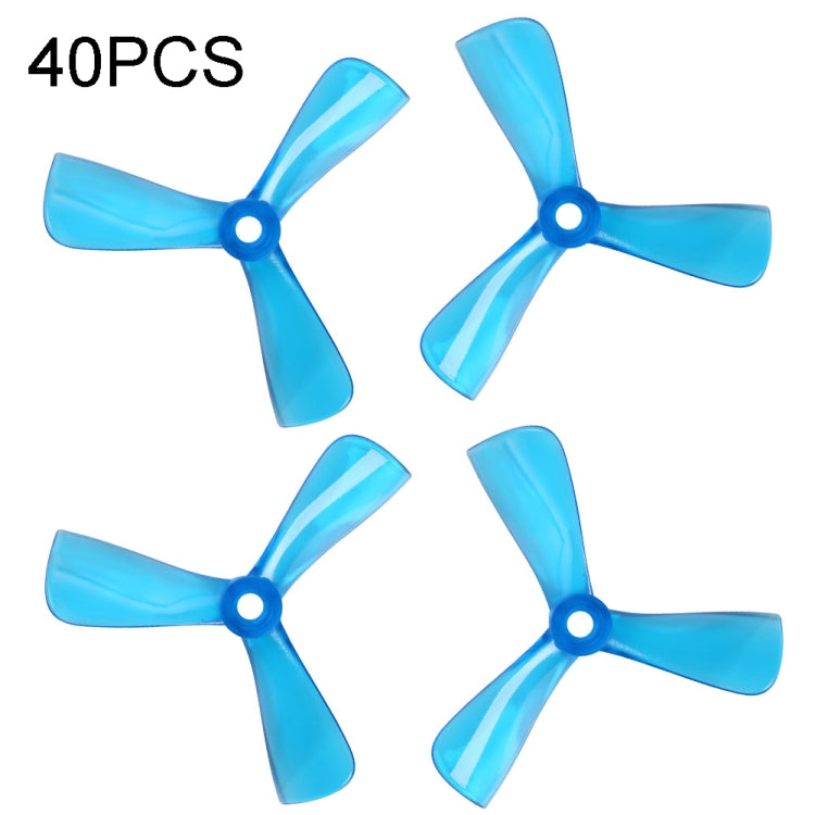 10 Packs / 40pcs iFlight Cine 3040 3 inch 3-Blade FPV Freestyle Propeller for RC FPV Racing Freestyle Drones BumbleBee MegaBee Accessories (Blue) - Propeller by IFLIGHT | Online Shopping UK | buy2fix