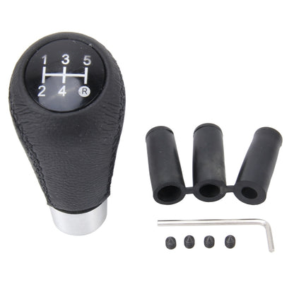 Universal 5-Speed Manual Shift Knob Manual Gear Shift Knob Stick Head Fit for All Car(Black) - Shift Knob by buy2fix | Online Shopping UK | buy2fix