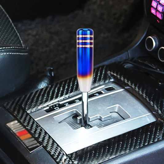 Universal Long Strip Shape Car Gear Shift Knob Modified Shifter Lever Knob, Length: 13cm(Gradient Blue) - In Car by buy2fix | Online Shopping UK | buy2fix
