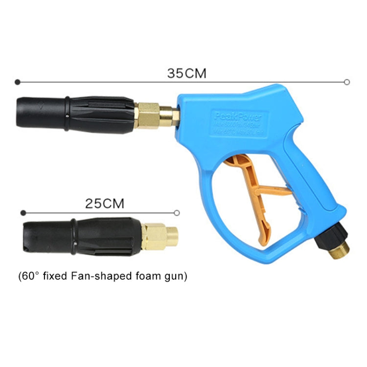 High Pressure Short Fixed Foam Gun for Self-service Car Washing Machine, Outer Wire: 22 x 1.5 - Car Washer & Accessories by buy2fix | Online Shopping UK | buy2fix