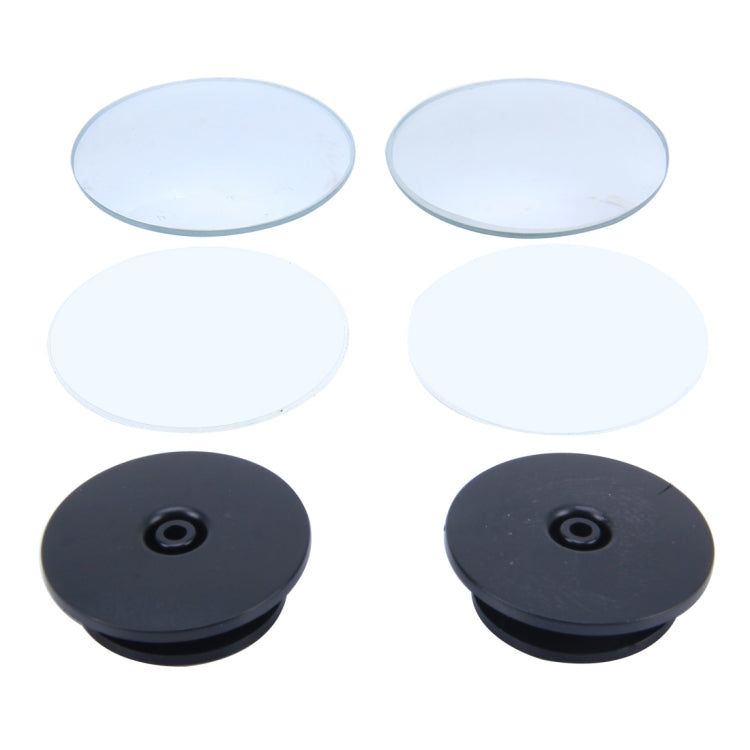 2 PCS XIAOLIN XL-1008A Car Blind Spot Rear View 360 Degree Angle Adjustable Wide Angle Mirror, Diameter: 5cm - Convex Mirror & Accessories by buy2fix | Online Shopping UK | buy2fix