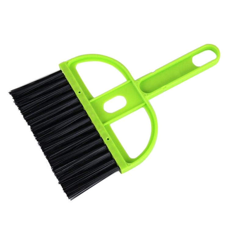 Mini Desktop Car Keyboard Sweep Cleaning Brush Small Broom Dustpan Set(Green) - Car washing supplies by buy2fix | Online Shopping UK | buy2fix