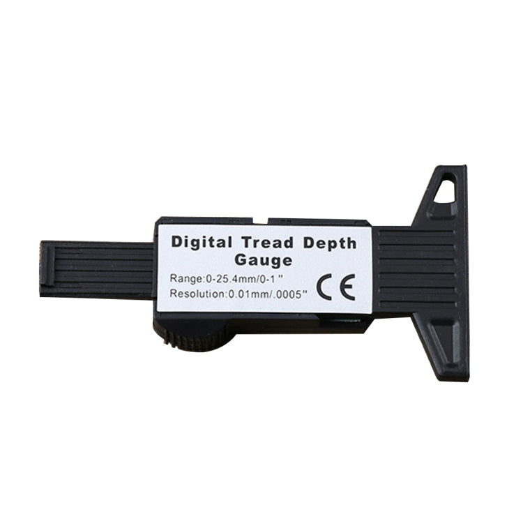 0-25mm Electronic Digital Tread Plan Refinding Rounds Refinding Outcome Exists Tread Tablets Type Gauge Depth Vernier Caliper Measuring Tools(Blue) - In Car by buy2fix | Online Shopping UK | buy2fix