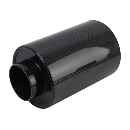 Universal Air Intakes Short Cold Racing Aluminium Air Intake Pipe Hose High Flow Cold Air Extension System Air Filter - In Car by buy2fix | Online Shopping UK | buy2fix