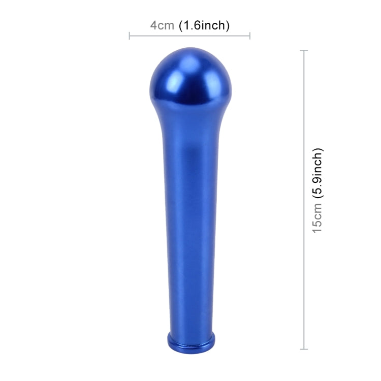 Universal Car Modified Shifter Lever Cover Manual Automatic Gear Shift Knob, Size: 15*4cm(Blue) - Shift Knob by buy2fix | Online Shopping UK | buy2fix