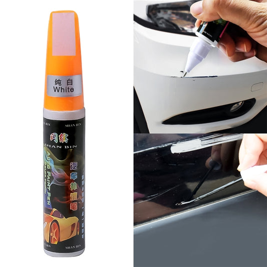 Car Scratch Repair Auto Care Scratch Remover Maintenance Paint Care Auto Paint Pen(White) - In Car by buy2fix | Online Shopping UK | buy2fix