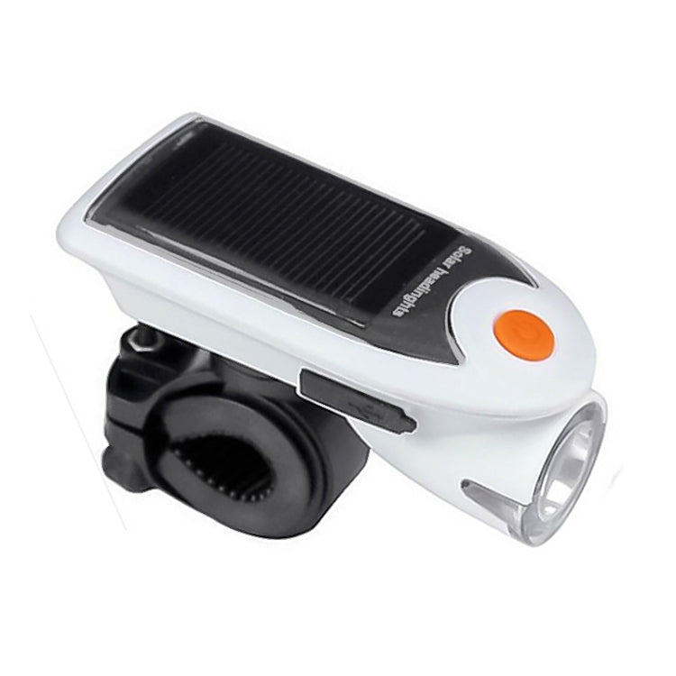 3W 240LM USB Solar Energy Motorcycle / Bicycle Front Light (White) - Headlights by buy2fix | Online Shopping UK | buy2fix