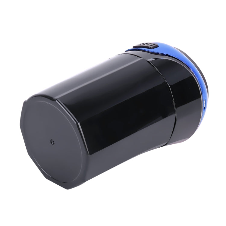 2 in 1 Universal Car Detachable Electronic Cigarette Lighter + Trash Rubbish Bin Ashtray(Blue) - Ashtrays by buy2fix | Online Shopping UK | buy2fix