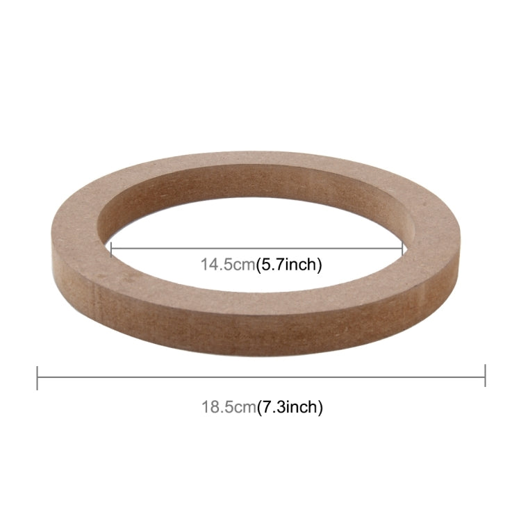 2 PCS Car Auto Universal Wood Loudspeaker Base Protection Cover Holder Mat, Inner Diameter: 14.5cm - In Car by buy2fix | Online Shopping UK | buy2fix