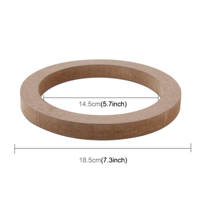 2 PCS Car Auto Universal Wood Loudspeaker Base Protection Cover Holder Mat, Inner Diameter: 14.5cm - In Car by buy2fix | Online Shopping UK | buy2fix