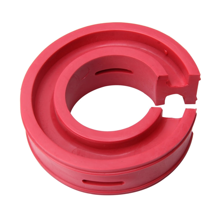 2 PCS Car Auto C Type Shock Absorber Spring Bumper Power Cushion Buffer, Spring Spacing: 27mm, Colloid Height: 50mm(Red) - In Car by buy2fix | Online Shopping UK | buy2fix