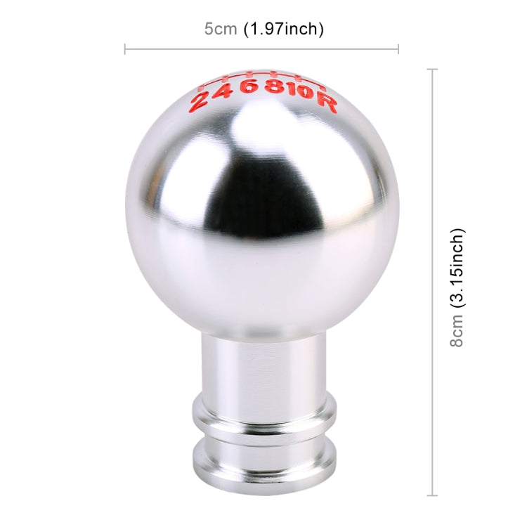 Universal Car Metal 5-Speed Gear Shift Knob Modified Car Auto Transmission Shift Lever Knob - Shift Knob by buy2fix | Online Shopping UK | buy2fix