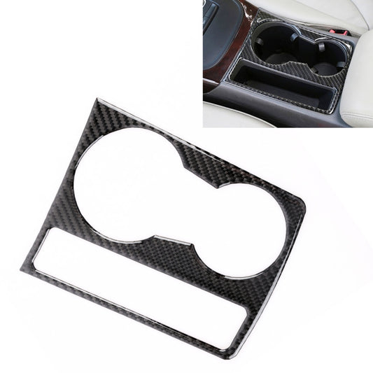 Car Carbon Fiber Water Cup Holder Decorative Sticker for Audi A4L / A5 / Q5 - Car Interior Mouldings by buy2fix | Online Shopping UK | buy2fix